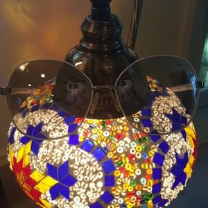 😎 Lacoste sunglasses, white.  GUC. 👀